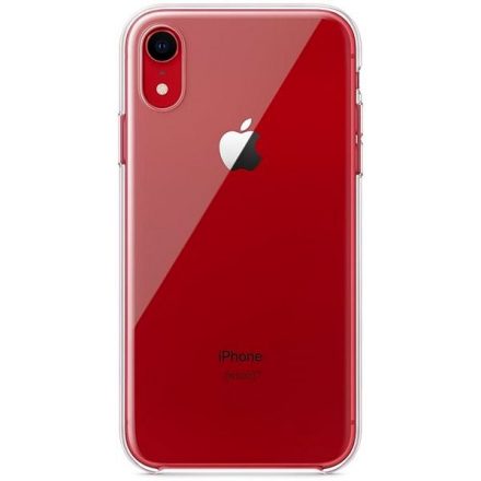 Apple iPhone XR szilikon tok, Clear Case, átlátszó, MRW62ZM/A