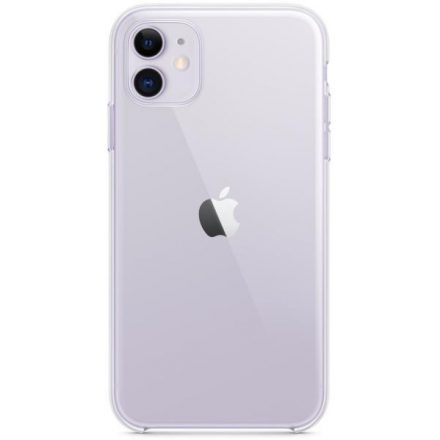 Apple iPhone 11 szilikon tok, Clear Case, átlátszó, MWVG2ZM/A