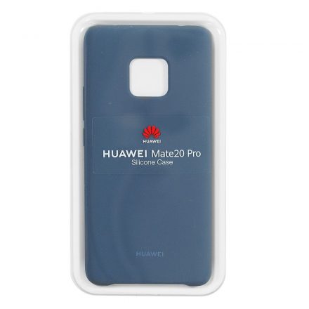 Huawei Mate 20 Pro (51992684) flexibilis szilikontok - Kék